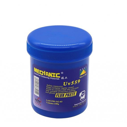 100g MECHANIC UV 559 No-Clean Welding Flux BGA Solder Ball Repair Solder Auxiliary Soldering Paste