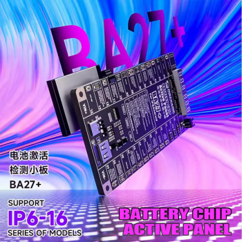 Mechanic BA27 Plus Battery Activation Detection Board for iPhone 6-16PM, Android Phone Motherboard, One-Click Activation Repair