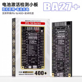 Mechanic BA27 Plus Battery Activation Detection Board for iPhone 6-16PM, Android Phone Motherboard, One-Click Activation Repair