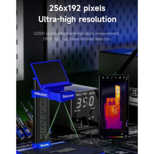 Mechanic iScout Infrared Thermal Imaging Camera for PCB Motherboard Locate Fault