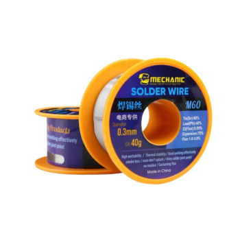 MECHANIC Soldering Wire Welding BGA Repair ToolsRosin Core Solder Tin Wire 40g 0.3/0.4/0.5/0.6mm Low Melting Point