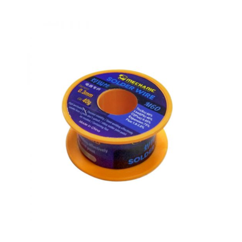 MECHANIC Soldering Wire Welding BGA Repair ToolsRosin Core Solder Tin Wire 40g 0.3/0.4/0.5/0.6mm Low Melting Point