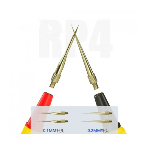 Mechanic RP4 Universal Multimeter Stainless Steel Test Cable (1000V / 20A)