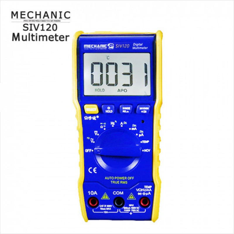 MECHANIC SIV-120 FULLY AUTOMATIC MULTIMETER