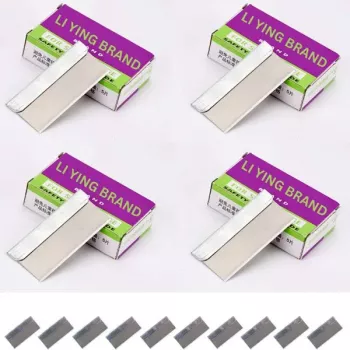 1 Box 5 pcs Flying Eagle Brand Safety Razor Blade for OCA Adhesive Sticker Removing Cleaning LCD Repair Tool minimum 5 box purchase 1 Box 5 pcs Flying Eagle Brand Safety Razor Blade for OCA Adhesive Sticker Removing Cleaning LCD Repair Tool minimum 5 box purchase