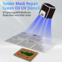 JTX GS-01 Solder Mask Repair Green Oil UV Stencil for iPhone / MTK / Qualcomm / Hisilicon / Samsung