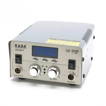 KADA 2018D+ SMD BLOWER WITH SOLDERING IRON STATION KADA 2018D+ SMD BLOWER WITH SOLDERING IRON STATION