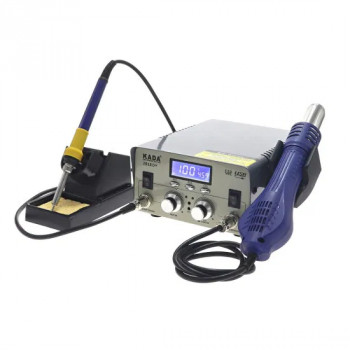 KADA 2018D+ SMD BLOWER WITH SOLDERING IRON STATION KADA 2018D+ SMD BLOWER WITH SOLDERING IRON STATION