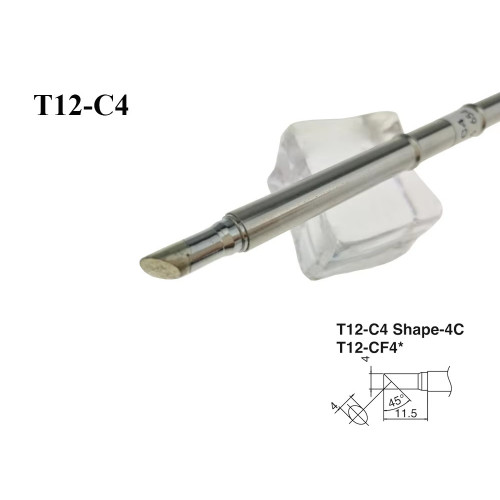 T12-C4 Electronic Soldering Iron Tips 220v 70W Solder Welding Iron Tools For FX9501 and FM2028 Handle Soldering Station