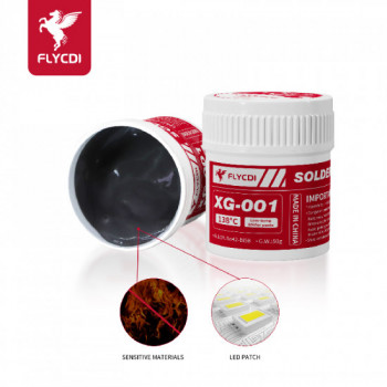 FLYCDI XG-001 138°C Low-Temp Solder Paste