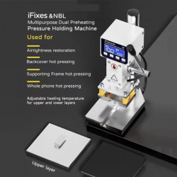 iFixes iJ2 Multi-Purpose Dual Preheating Holding Pressure Machine for Back Cover / Screen / Bracket iFixes iJ2 Multi-Purpose Dual Preheating Holding Pressure Machine for Back Cover / Screen / Bracket