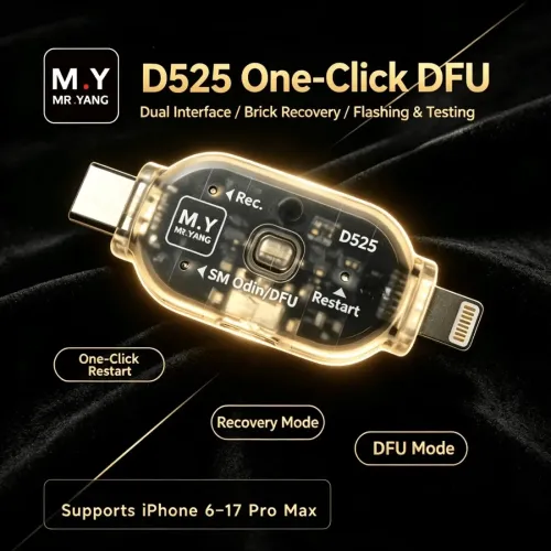 MR.YANG D525 One-Click DFU Recovery Tool for iPhone & Samsung Repair