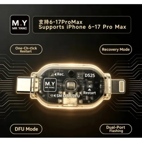 MR.YANG D525 One-Click DFU Recovery Tool for iPhone & Samsung Repair