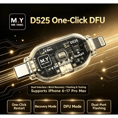 MR.YANG D525 One-Click DFU Recovery Tool for iPhone & Samsung Repair