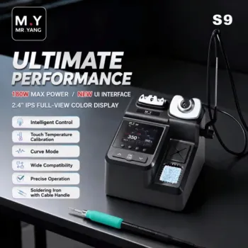 MY MR YANG S9 180W Soldering Station Intelligent Temp Control Fast Heating Precision Repair Tool Compatible C210 Tips
