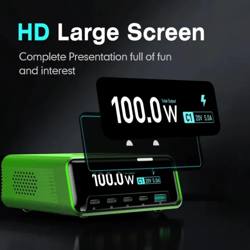 MR.YANG D04 Smart Ultra-Powerfull Desktop 100W Charging Station