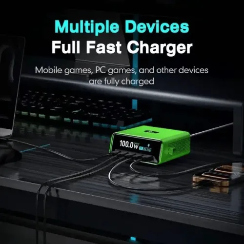 MR.YANG D04 Smart Ultra-Powerfull Desktop 100W Charging Station