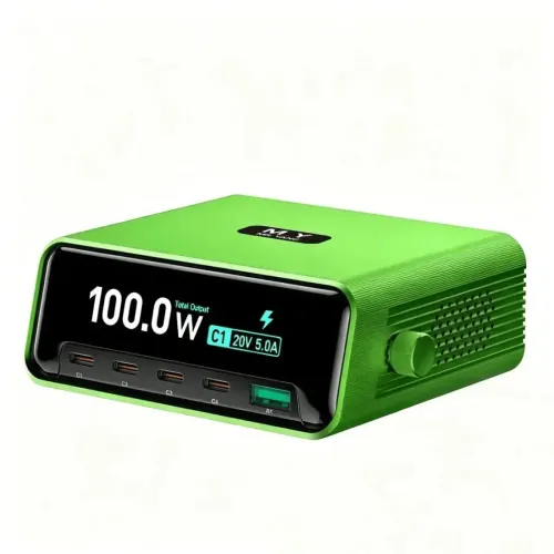 MR.YANG D04 Smart Ultra-Powerfull Desktop 100W Charging Station