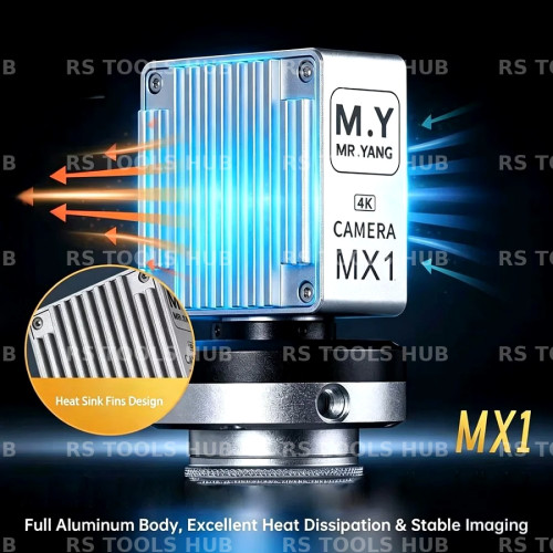 Mr.Yang MX1 HDMI & Type-C Dual Output 8MP Sony CMOS Sensor 4K Industrial Microscope Camera