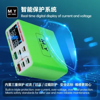 MR.YANG MY-D06 Smart Universal 6-in-1 PD+QC Fast Charger