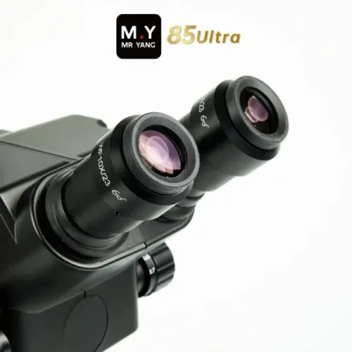 Mr.Yang 85 Ultra 6.3X-68X Continuous Zoom Conversion Trinocular Microscope for Soldering Repair