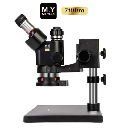 Mr.Yang 71 Ultra 58X Continuous Zoom Conversion Trinocular Microscope for Soldering Repair