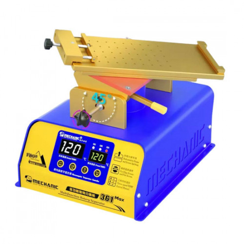 mechanic 361 max Multifunction 360 Rotary Screen Separator for Universal Mobile Phone Edge LCD Separating