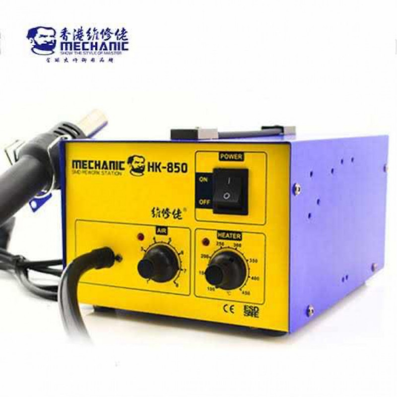 Mechanic HK-850 SMD Rework Station With Hot Air Gun