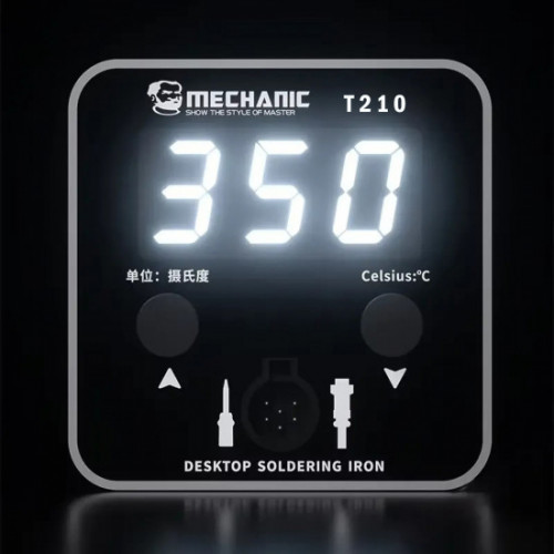 Mechanic T210 Dcsktop Soldering Station Iron