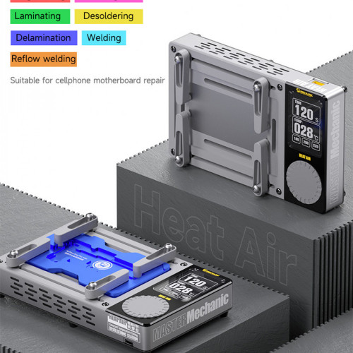 Mechanic Air Heat Constant Temperature Timing Station Desolate for iphone X-15 mobile phone promax layered repair