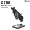 MICROSCOPE STEREO MECHANIC G75S-B1 BINOCULAR RED ORIGINAL