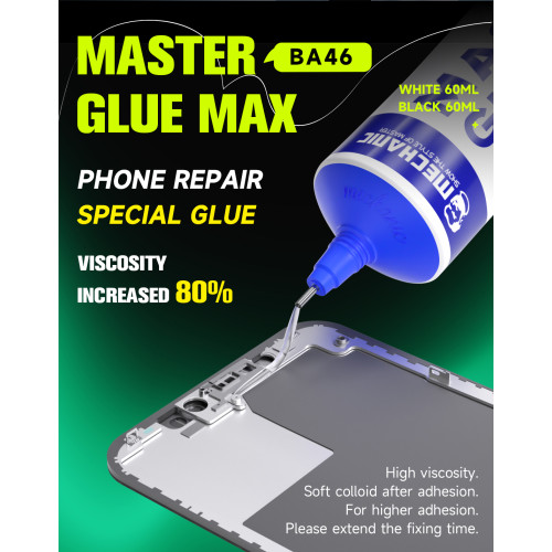 Mechanic BA45/BA46 60ml Black/White Master Glue Max