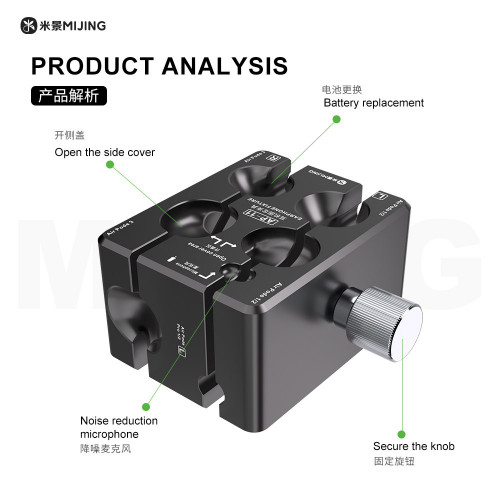 MiJing AP-11 Earphone Repair Fixture for AirPods 1-3/AirPods Pro 1/Pro 2
