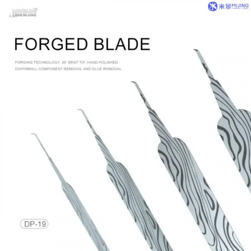 MiJing DP-19 Forged Blade For Motherboard Repair 5Pcs/Box