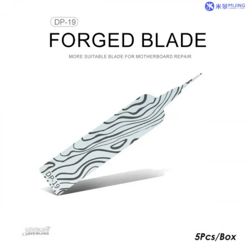 MiJing DP-19 Forged Blade For Motherboard Repair 5Pcs/Box