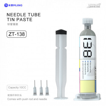 MIJING NEEDLE TUBE TIN PASTE PPD 138 / 150 / 183 / /199 / 217 ℃