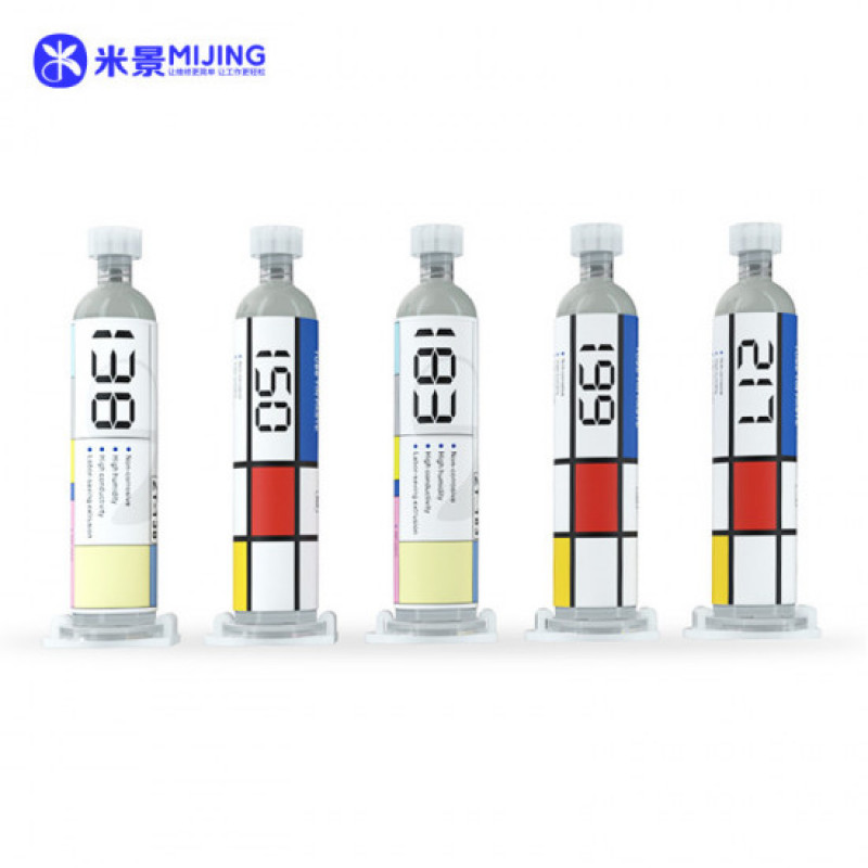 MIJING NEEDLE TUBE TIN PASTE PPD 138 / 150 / 183 / /199 / 217 ℃