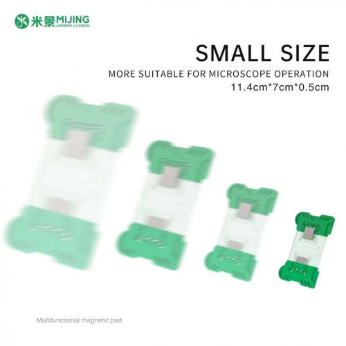 Mijing M22 Multi-function Magnetic Planting Tin Insulation Silicone Pad