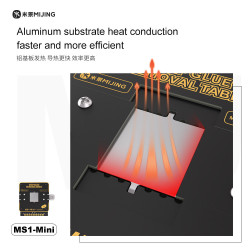 MIJING MS1-MINI Chip Glue Removal Table Heating Platform MIJING MS1-MINI Chip Glue Removal Table Heating Platform