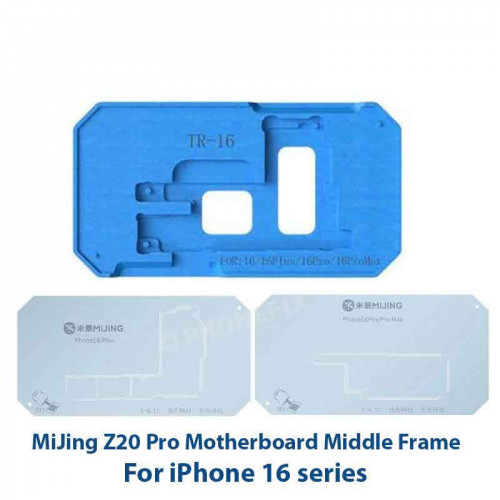 MiJing Z20 Pro 16 Series iPhone Middle Layer Reballing Stencil Platform