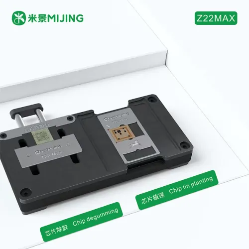 Mijing Z22 MAX CPU Chip Tin Planting BGA Reballing Stencil Platform for iPhone 11-17PM / Android