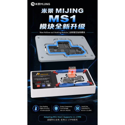 Mijing iRepair MS1 New Update Hollow Version Universal Module for iPhone 11 to 17Pro Max