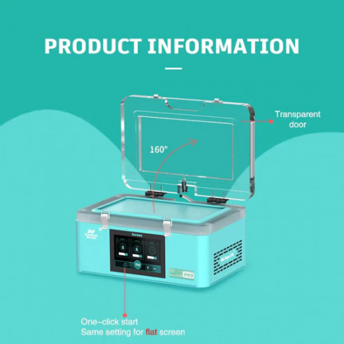 NASAN NA-SUPA LITE PRO 2in1 Laminator With Built-in Pump LCD Screen Repair OCA Glass Airbag Laminating Machine Plus Na-B2 Plus Pro Complete Set