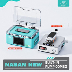NASAN NA-SUPA LITE PRO 2in1 Laminator With Built-in Pump LCD Screen Repair OCA Glass Airbag Laminating Machine Plus Na-B2 Plus Pro Complete Set NASAN NA-SUPA LITE PRO 2in1 Laminator With Built-in Pump LCD Screen Repair OCA Glass Airbag Laminating Machine Plus Na-B2 Plus Pro Complete Set