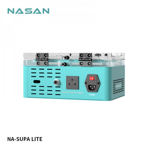 Nasan NA-Supa Lite Mini Air Bag Type LCD Laminating Machine for LCD Flat / Curved Screen Repair Plus Na-B2 Plus Pro Complete Set