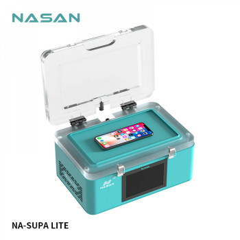 Nasan NA-Supa Lite Mini Air Bag Type LCD Laminating Machine for LCD Flat / Curved Screen Repair Plus Na-B2 Plus Pro Complete Set