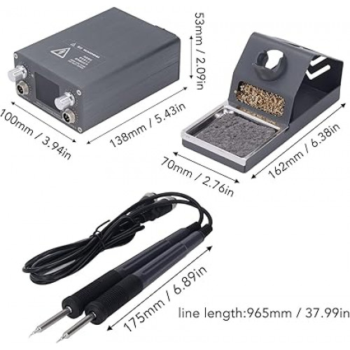OSS TEAM ST91+ Soldering Station 2 handles