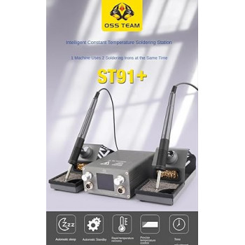 OSS TEAM ST91+ Soldering Station 2 handles