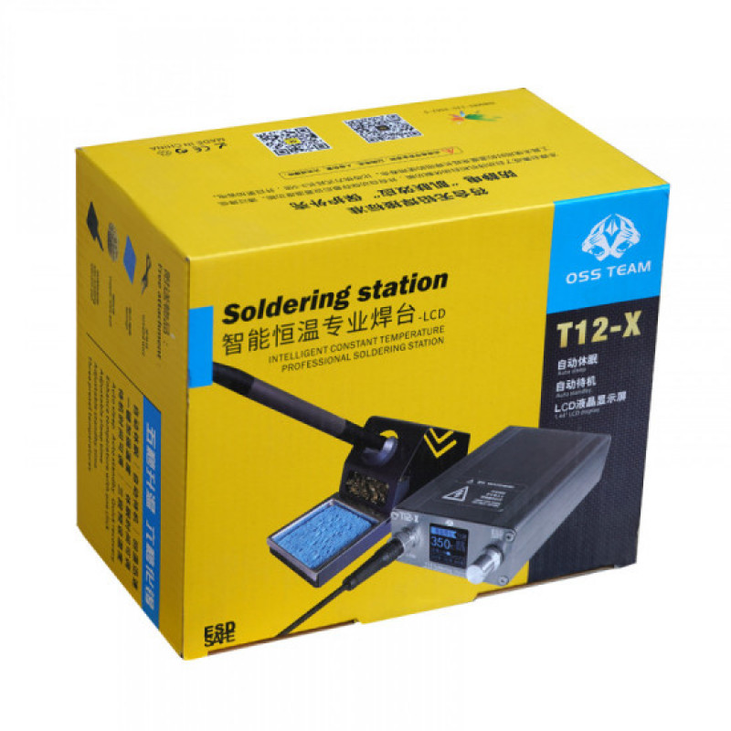 T12X SOLDERING IRON STATION BY OSS TEAM (72W)