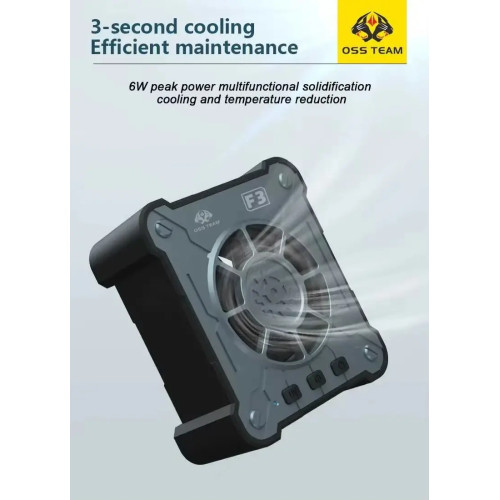 OSS F3 Multi-Function Smoke Extraction + UV Curing + Dust Development + Cooling Fan